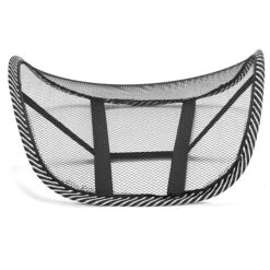 Mind Reader Mesh Lumbar Support Adjustable Breathable Cushion, Fits All Types Of Chairs, Car Seats, Black (BACKMESH-BLK) 10 Mind Reader Mesh Lumbar Support Adjustable Breathable Cushion, Fits All Types Of Chairs, Car Seats, Black (BACKMESH-BLK) -Popular Furniture sp27408306 s7