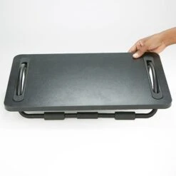 Mind Reader Tilting Ergonomic Foot Rest, Smooth Surface, Adjustable Angles, Black (FTILT-BLK) 8 Mind Reader Tilting Ergonomic Foot Rest, Smooth Surface, Adjustable Angles, Black (FTILT-BLK) -Popular Furniture sp27408350 s7