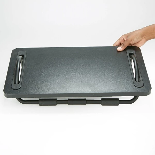 Mind Reader Tilting Ergonomic Foot Rest, Smooth Surface, Adjustable Angles, Black (FTILT-BLK) 3 Mind Reader Tilting Ergonomic Foot Rest, Smooth Surface, Adjustable Angles, Black (FTILT-BLK) - Image 3