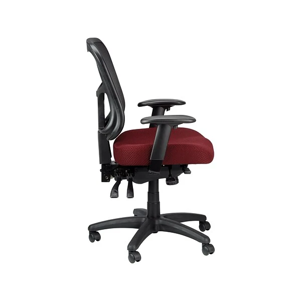 Tempur-Pedic TP8000 Mesh Task Chair, Burgundy (TP8000-BURG) 4 Tempur-Pedic TP8000 Mesh Task Chair, Burgundy (TP8000-BURG) - Image 4