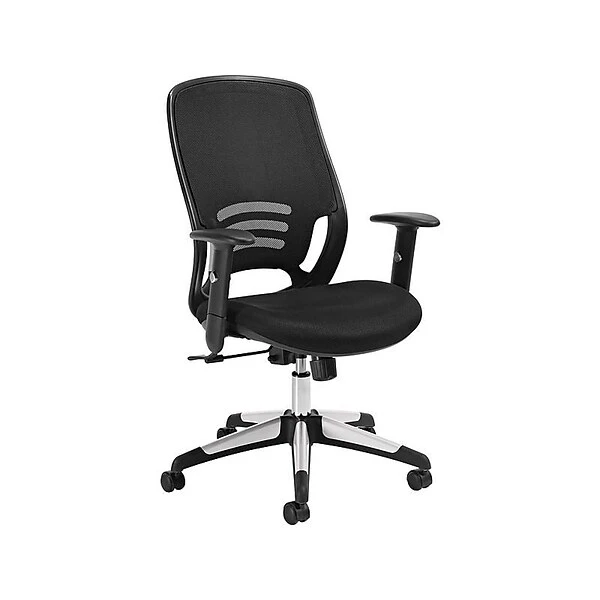 Offices To Go Fabric Manager Chair, Mesh Black (OTG11685B) 2 Offices To Go Fabric Manager Chair, Mesh Black (OTG11685B) - Image 2