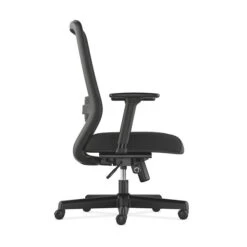 HON Exposure Mesh High-Back Task Chair, Synchro-Tilt, Lumbar, Seat Glide, 2-Way Arms, Black Fabric (BSXVL721LH10) -Popular Furniture sp40351818 s7