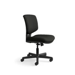 HON Volt Leather Task Chair, Black (HON5703SB11T)