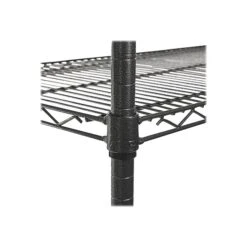 Alera Complete 4-Shelf Metal Unit, 48"W, Anthracite Black (ALESW604818BA) -Popular Furniture sp43802953 s7