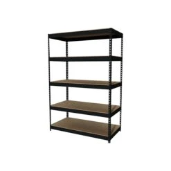 Iron Horse 3800 Lb. Rivet Series 5-Shelf Metal Unit, 48"W, Black (19453)