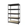 Iron Horse 3800 Lb. Rivet Series 5-Shelf Metal Unit, 36"W, Black (17126)