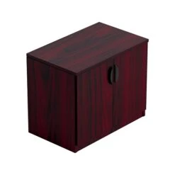 Offices To Go 29.5" Laminate Storage Cabinet, American Mahogany (SL3622SCAML)