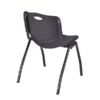 Regency 'M' Plastic Stack Chair, Black (4700BK)