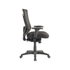 Tempur-Pedic® TP7000 Mesh Back Fabric Task Chair, Black (TP7000-RAV/COAL) -Popular Furniture sp46776587 s7