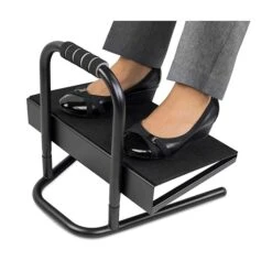 Mount-It! Standing And Sitting Footrest With Handle, Black (MI-7807) -Popular Furniture sp49721665 s7