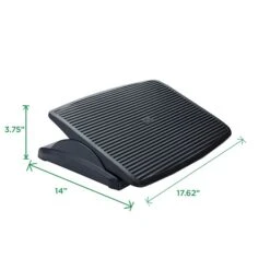 Mind Reader Tilt Adjustable Footrests, Black (FTLINE-BLK) -Popular Furniture sp50899319 s7