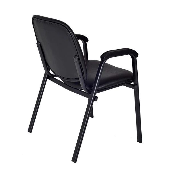 Regency Ace Vinyl Stack Chair, Black (2125LBK) 2 Regency Ace Vinyl Stack Chair, Black (2125LBK) - Image 2