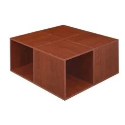 Niche Cubo Storage Set, 4 Cubes, Cherry (PC4PKWC) -Popular Furniture sp56713981 s7