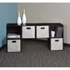 Niche Cubo Storage Set, 6 Cubes, Truffle (PC6PKTF) -Popular Furniture sp56714017 s7