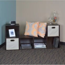 Niche Cubo Storage Set, 6 Cubes, Truffle (PC6PKTF) -Popular Furniture sp56714018 s7