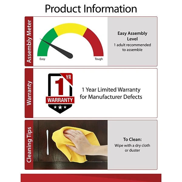 DHP Ameriwood Home Lawrence 4 Shelf Ladder Bookcase Bundle, Black 8 DHP Ameriwood Home Lawrence 4 Shelf Ladder Bookcase Bundle, Black - Image 8