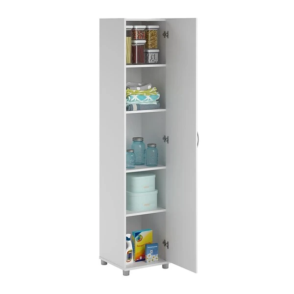 SystemBuild Kendall 16" Utility Storage Cabinet, White (7360401PCOM) 1 SystemBuild Kendall 16" Utility Storage Cabinet, White (7360401PCOM)