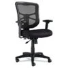 Alera Elusion Series Mesh Back Fabric Computer And Desk Chair, Black (ALEEL41ME10B)