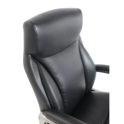 La-Z-Boy Arcadian Bonded Leather Executive Chair, Black (60009) -Popular Furniture sp67648341 s7