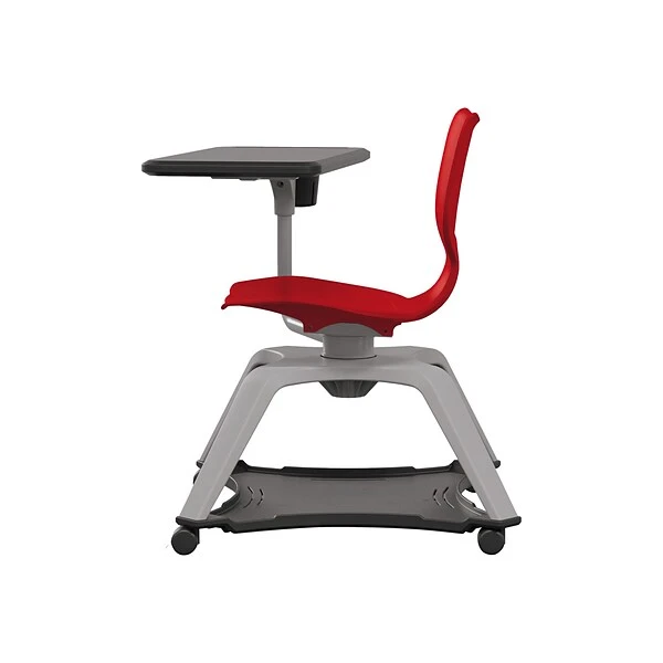 MooreCo Hierarchy Enroll Polypropylene School Chair, Red (54325-Red-NA-TC-SC) 1 MooreCo Hierarchy Enroll Polypropylene School Chair, Red (54325-Red-NA-TC-SC)