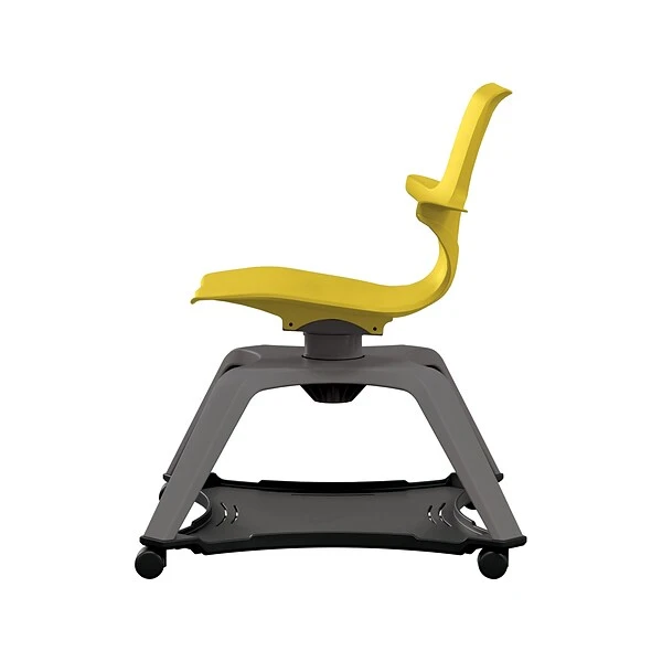 MooreCo Hierarchy Enroll Polypropylene School Chair, Yellow (54325-Yellow-WA-NN-SC) 1 MooreCo Hierarchy Enroll Polypropylene School Chair, Yellow (54325-Yellow-WA-NN-SC)