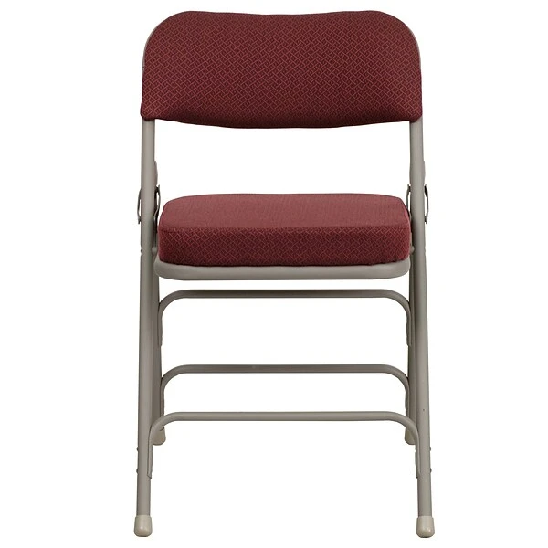 Flash Furniture HERCULES Series Fabric Folding Chair, Burgundy, 2/Pack (2HAMC320AFBY) 5 Flash Furniture HERCULES Series Fabric Folding Chair, Burgundy, 2/Pack (2HAMC320AFBY) - Image 5