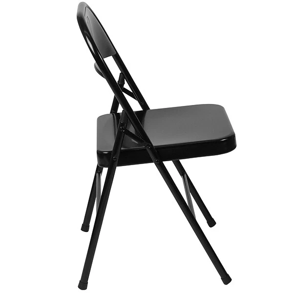 Flash Furniture HERCULES Series Metal Folding Chair, 4/Pk (4BDF002BK) 7 Flash Furniture HERCULES Series Metal Folding Chair, 4/Pk (4BDF002BK) - Image 7