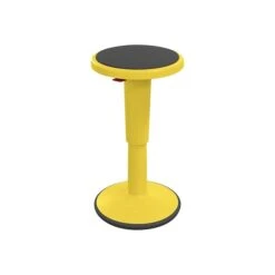 MooreCo Hierarchy Grow Plastic School Chair, Yellow (50970-Yellow)