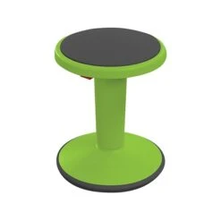 MooreCo Hierarchy Grow Plastic School Chair, Green (50960-Green)