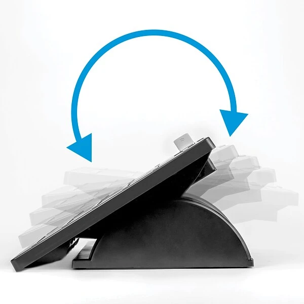 Fellowes Office Suites Microban Footrests, Black (J94251) 3 Fellowes Office Suites Microban Footrests, Black (J94251) - Image 3