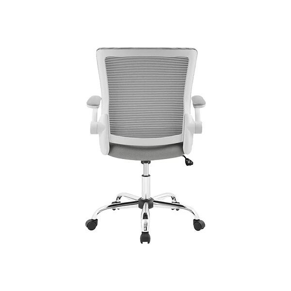 Serta Works Creativity Mesh Back Polyester Computer And Desk Chair, Gray (CHR10023B) 2 Serta Works Creativity Mesh Back Polyester Computer And Desk Chair, Gray (CHR10023B) - Image 2