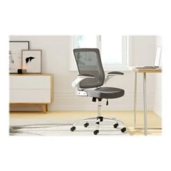 Serta Works Creativity Mesh Back Polyester Computer And Desk Chair, Gray (CHR10023B) 9 Serta Works Creativity Mesh Back Polyester Computer And Desk Chair, Gray (CHR10023B) -Popular Furniture sp98415438 s7