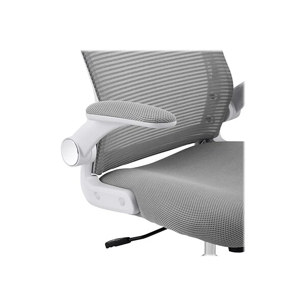 Serta Works Creativity Mesh Back Polyester Computer And Desk Chair, Gray (CHR10023B) 4 Serta Works Creativity Mesh Back Polyester Computer And Desk Chair, Gray (CHR10023B) - Image 4