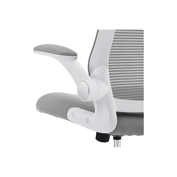 Serta Works Creativity Mesh Back Polyester Computer And Desk Chair, Gray (CHR10023B) 5 Serta Works Creativity Mesh Back Polyester Computer And Desk Chair, Gray (CHR10023B) - Image 5